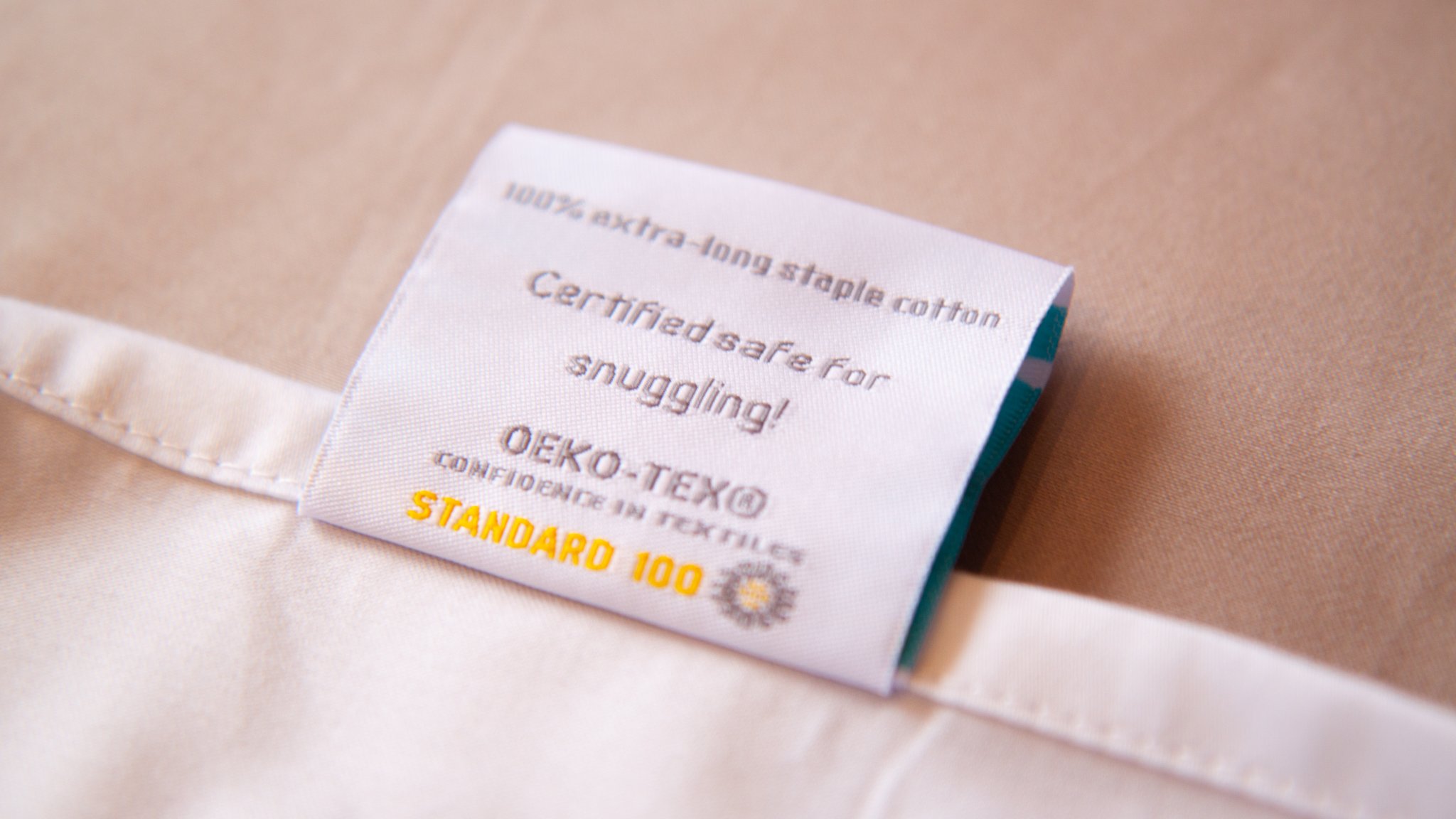Embroidered tags to ensure longevity  